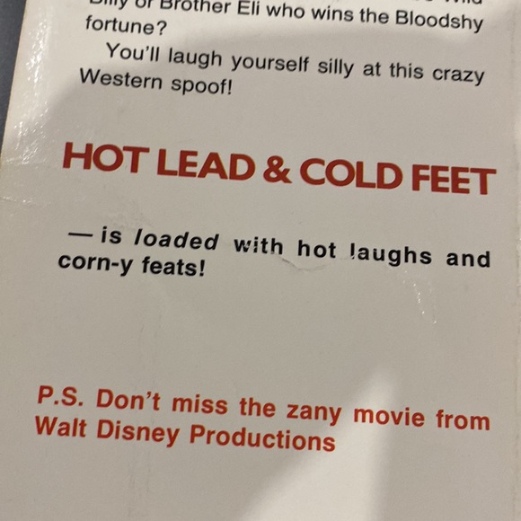 Vintage | Walt Disney Productions’ Hot Lead & Cold Feet by Ted Sparks - Picture 7 of 8